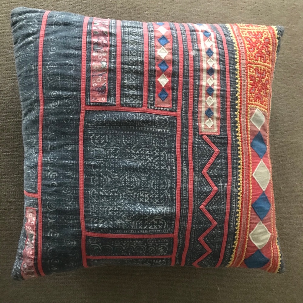 Pottery Barn printed pillow covers